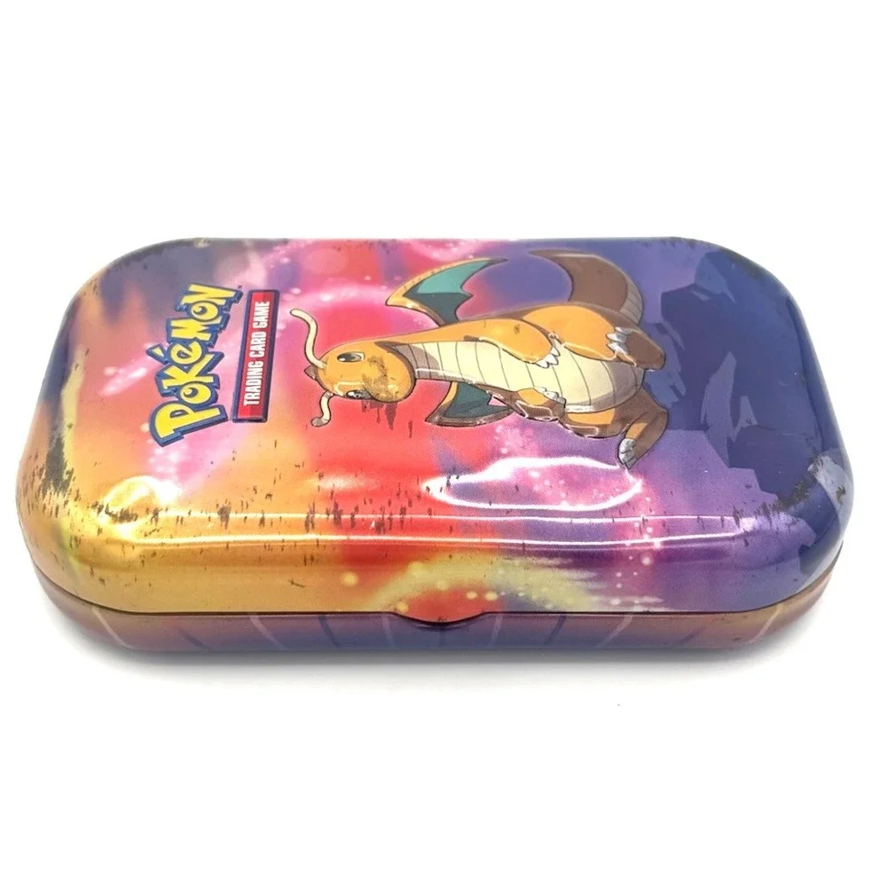 Pokémon TCG KANTO Power Dragonite Mini Tin EMPTY NO PACKS 2019 Collectible Case